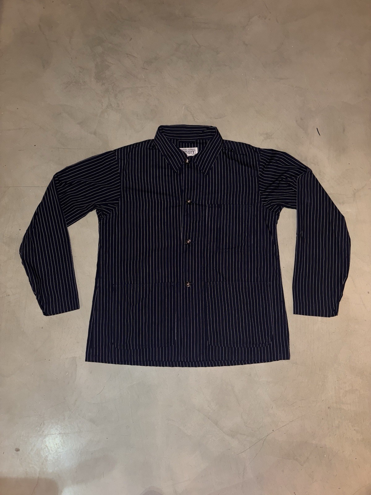 Engineered Garments Workaday Gangster Stripe Jack… - image 1