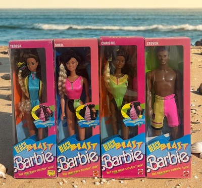 Barbie Teresa Beach Blast 1988 - Mattel - NRFB - Fabriqué En Chine - Collection