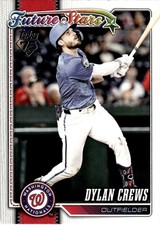 2026 Topps Series 1 Dylan Crews Washington Nationals #86 Future Stars