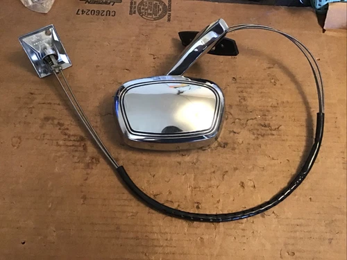 1970-72 Buick Skylark & GS LH Remote Mirror OEM Nice 