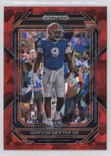 2023 Panini Prizm Draft Picks Red Ice Prizm Gervon Dexter Sr #193 k6j