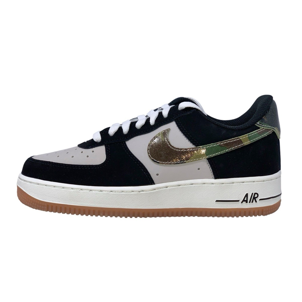 Nike Air Force 1 カモフラージュ Size 6.5 - Nike Air Force 1 Low Black Patent Camo Swoosh for sale