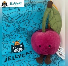 Jellycat Amuseable Cherry Soft Toy-Brand New with Tags With Bags,Cute XMAS Gift