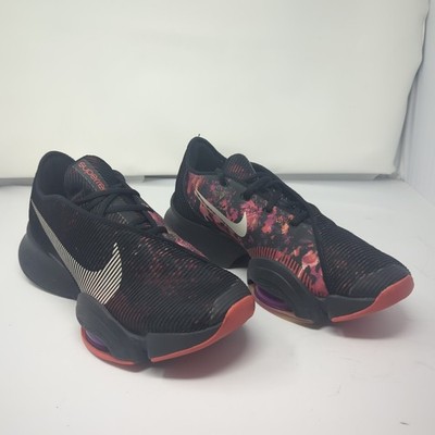 Nike Air Zoom SuperRep 2 Men's 10.5 Black Martian Sunrise Training Shoes CU6445