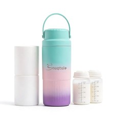 22oz Portable Breast Milk Cooler Bottle Milk Cooler for Breastmilk, 24H Co...