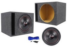 American Bass XD-1522 2000w 15" Car Audio Subwoofer+Vented Sub Box Enclosure