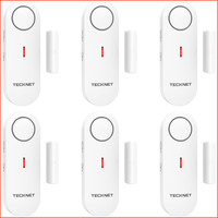 TüRalarm Fensteralarm Einbruchschutz Kabellose Alarmanlage Mit Sirene 6 Pcs
