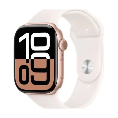 Apple Watch Series 10 42MM Rose Gold Aluminum Blush Sport Band (GPS + Cellular)