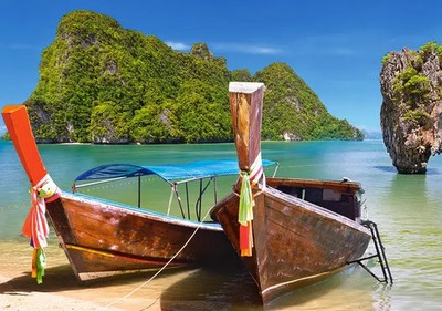 Puzzle (500 T.) Khao Phing Kan, Thailand (Castorland) NEU/OVP