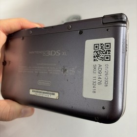 Nintendo 3DS XL Retro Silver Edition (NES Controller) w/ Charger US Model Tested