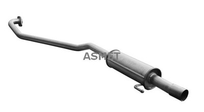 ASMET Mittelschalldämpfer für TOYOTA Avensis