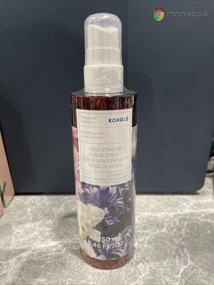KORRES Body Firming Serum Spray / Lilac Hyacinth / 8.45 oz Full Size NEW SEALED