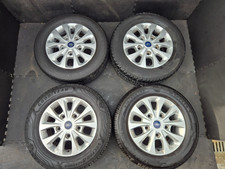 4x Genuine Ford Transit Custom 16" Alloy Wheels + Tyres. 3