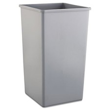 Rubbermaid Commercial 3959GRA 50 gal. Untouchable Waste Receptacle - Gray New
