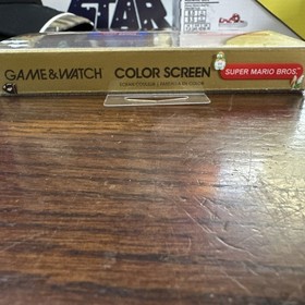 Nintendo Game and Watch Super Mario Bros Color Screen Handheld Video Game SEALED