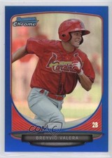 2013 Bowman Chrome Prospects Blue Refractor 70/250 Breyvic Valera #BCP167 3q5