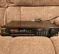 High End Sony ST-4950 AM/FM Stereo Tuner w/ Manual TESTED & VERY
