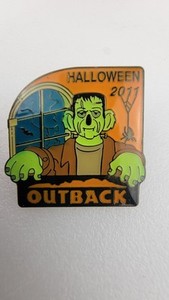 Outback Steakhouse Frankenstein Koala Halloween 2011 Lapel Pin