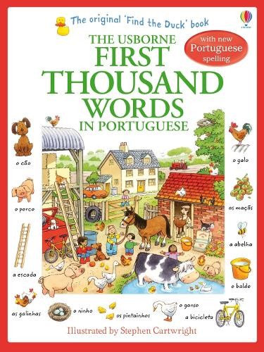 First Thousand Words in Portuguese by Heather Amery (Paperback Book) - Image 3