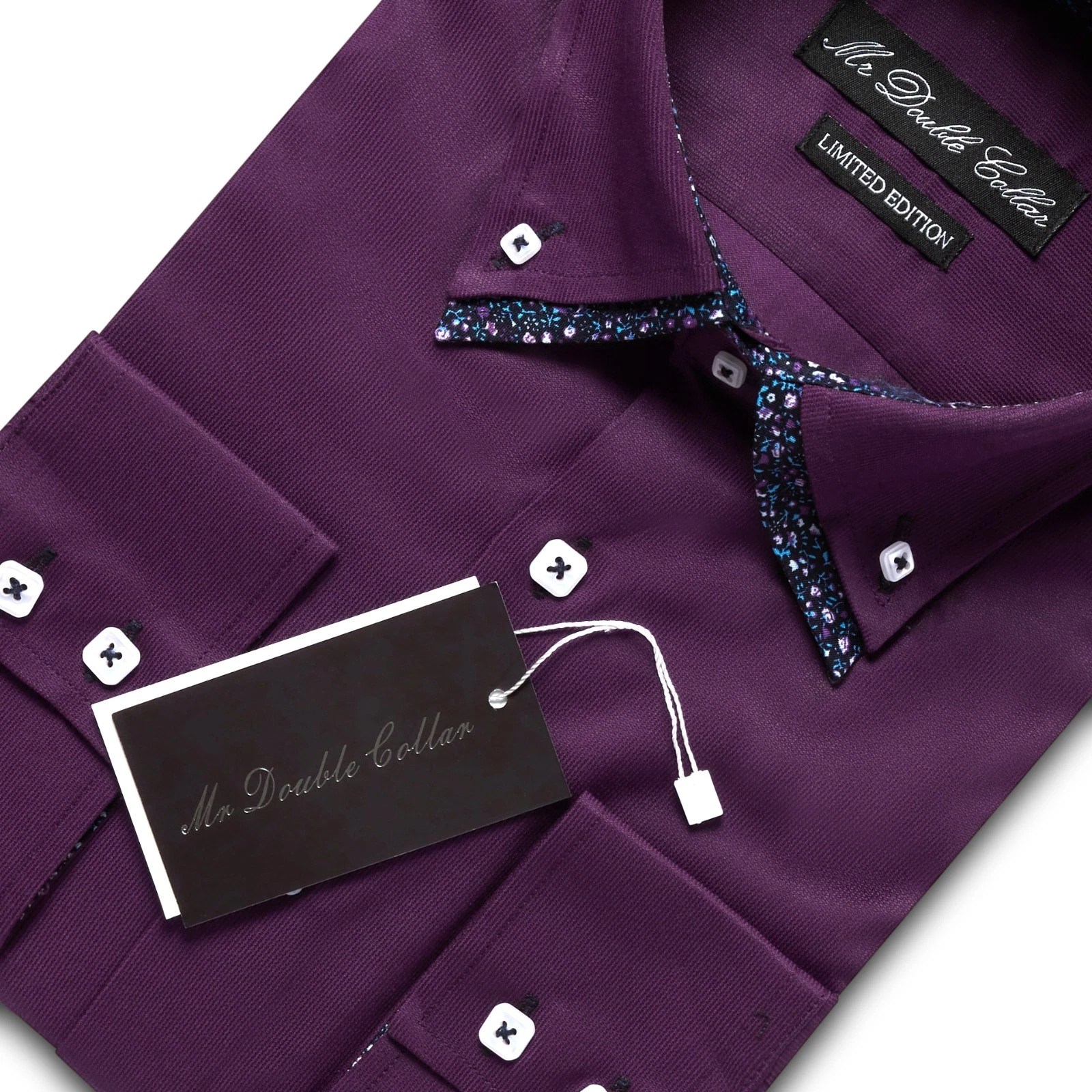 DOUBLE COLLAR ITALIAN SHIRT SMART FORMAL LUXURY MENS LONGSLEEVE
Opens in a new window or tab