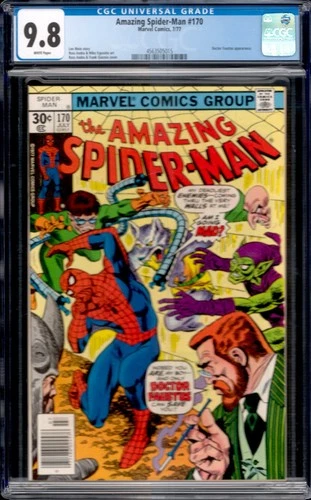 Amazing Spider-Man #170 Marvel Comics 1977 Doctor Faustus Appearance CGC 9.8