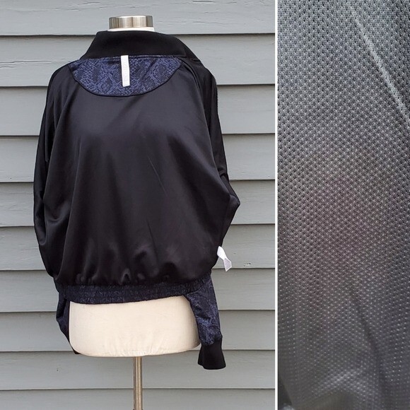 Athleta Brooklyn Snake Python Print Blue Black Tr… - image 6