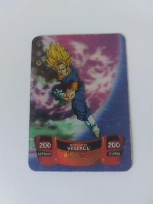 Vegekou N 153 Dragon Ball Z Super 3D Lamincards Edibas