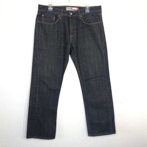 Levis 559 Para Hombre relajados Straight de Superdry Negro bolsillos  algodón lavado oscuro 32 X 38 | eBay