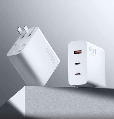 Xiaomi 140W GaN 3 Ports Fast Charging Charger 6A Cable For Mi 14 13 Ultra Pro - Picture 1 of 9