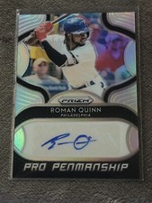 2019 Panini Prizm Pro Penmanship Roman Quinn #PP-RQ Auto