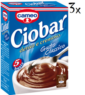 15x tassen Cameo Ciobar Classico heiße schokolade hot chocolate 125g 3x5 Beutel