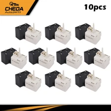 10Pcs Fit For Whirlpool Refrigerator Compressor Start Relay& Capacitor W10613606