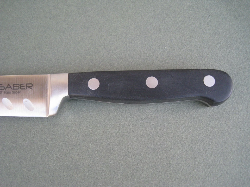 Cuchillo rebanador de jamón Saber de 10"" Foto 3 de 4