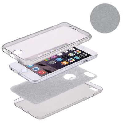 Huawei P9 Hülle Case Handy Cover Schutz Tasche 360 Schtuzhülle Bumper Etuis Grau