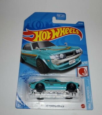 2021 Hot Wheels '70 TOYOTA CELICA #151/250 HW J-Imports 3/10 (Blue