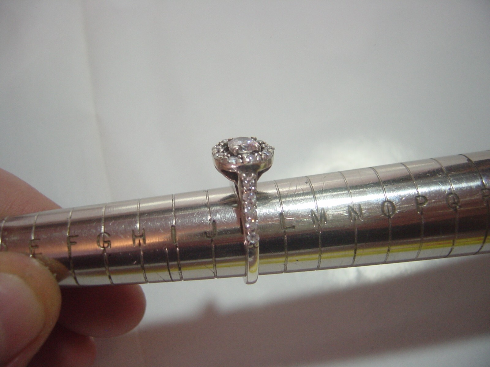 Stunning Solid Silver Ring-beautiful design-spark… - image 9