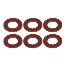 Schläfer | Guarnizioni Idrauliche 1/2 in Fibra Vulcanizzata Rossa, Rondella