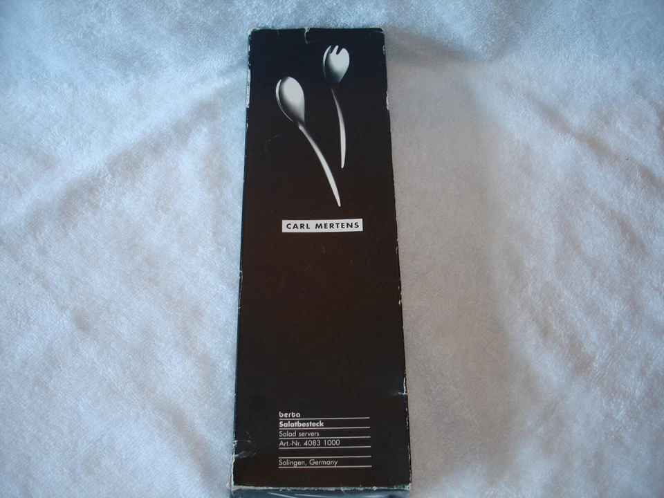 Carl Mertens Salad Servers Germany Salatbestock Stainless Steel New High Quality - Image 3 of 4