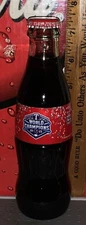 2023 TEXAS RANGERS WORLD CHAMPIONS 2023 8 OUNCE GLASS COCA COLA BOTTLE