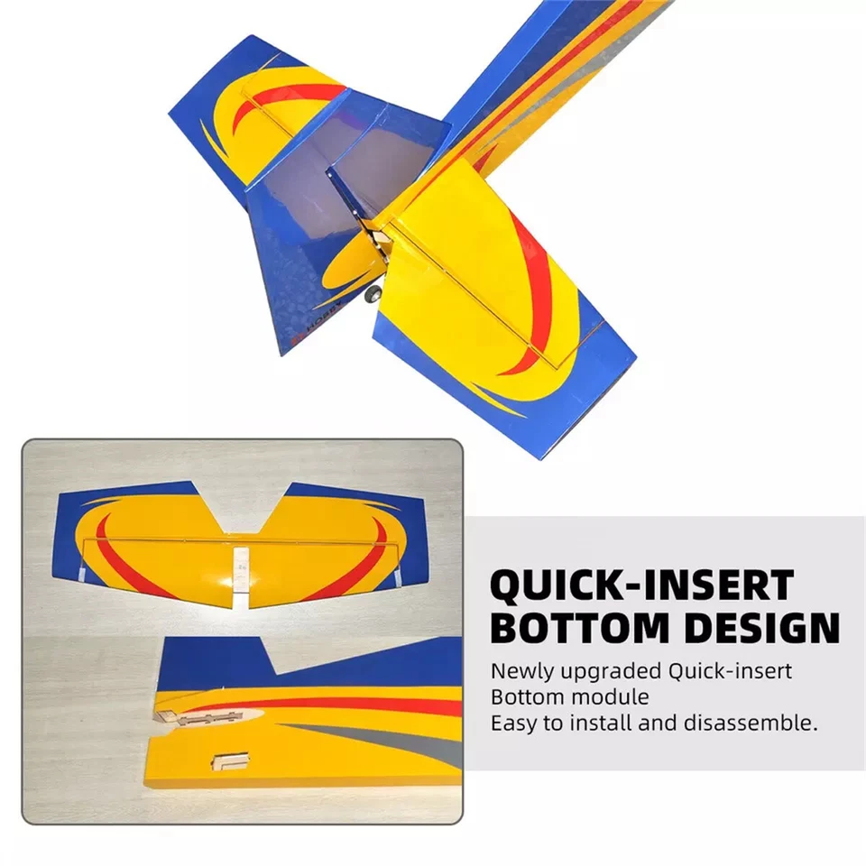 Extra 330 65inch Profile Gasoline & Electric Dual-use Balsa Radio Control Plane - Image 2 of 4