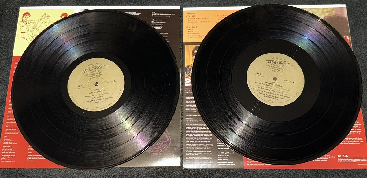 Thriller: 25th Anniversary Edition by Michael Jackson (Record