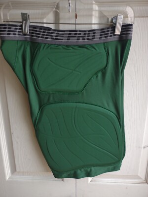 NWT NIKE Pro Hyperstrong Padded Basketball Sport Shorts Green BQ2726-341 Sz 2XL