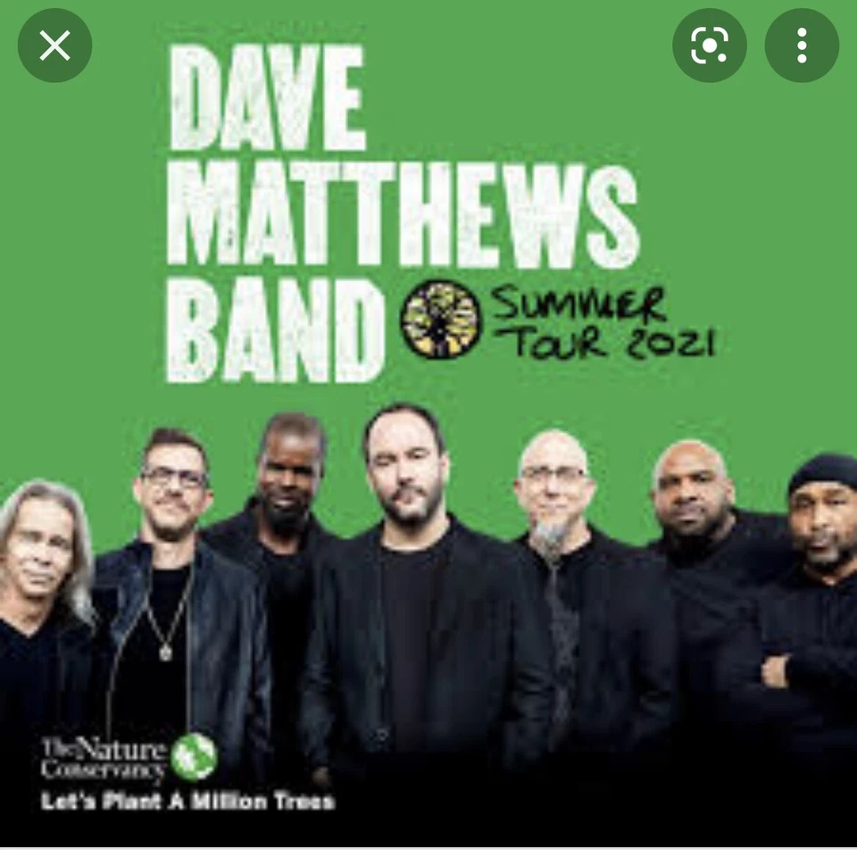 Dave Matthews Band Tickets - Irvine Friday 9/10/21 - Two tickets - Image 2 of 3