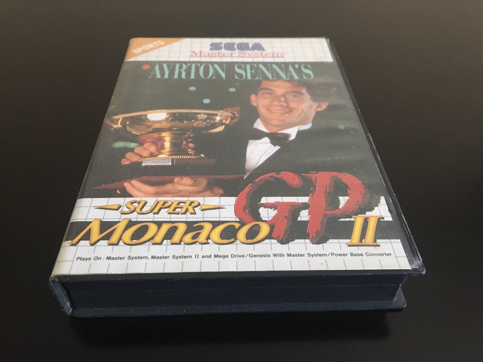 AYRTON SENNA’S SUPER MONACO GP II 2 SEGA MASTER SYSTEM 2 PAL