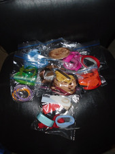 LOT OF GROSGRAIN RIBBON VARIOUS COLORS, LENGTHS, WIDTHS