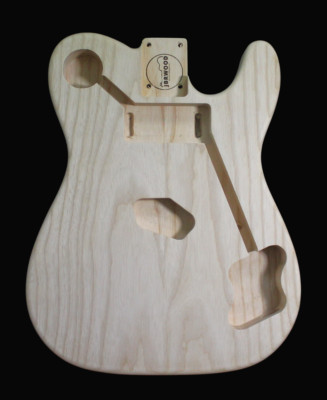 Telecaster body black ash custom '72