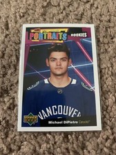 20-21 UD Series 2 Hockey Rookies Portraits P-68 Michael DiPietro @1527