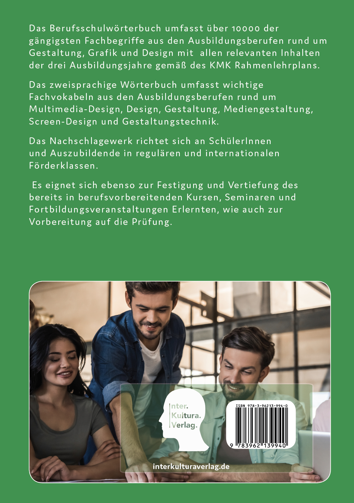 Thumbnail - Interkultura Verlag / Berufsschulwörterbuch Für Gestaltung Und Design