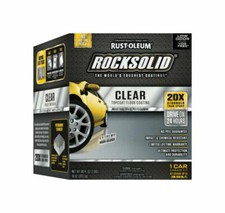 Rust-Oleum 282829 RockSolid Polycuramine Garage Floor Coating Clear Kit