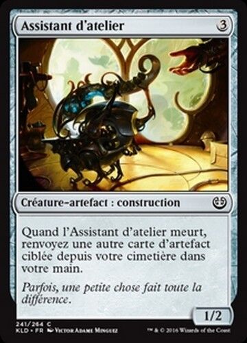 MTG Magic KLD - (x4) Workshop Assistant/Assistant d'atelier, French/VF - Picture 1 of 1
